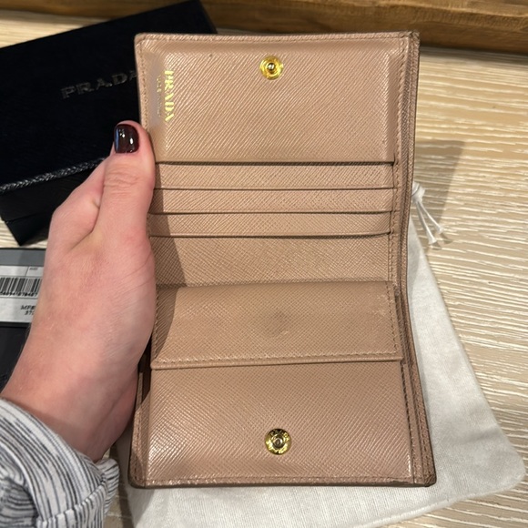Prada Small Saffiano Leather Wallet - Picture 3 of 5